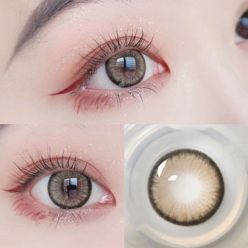 [New] Mirage Brown Contact Lenses | 1 Year