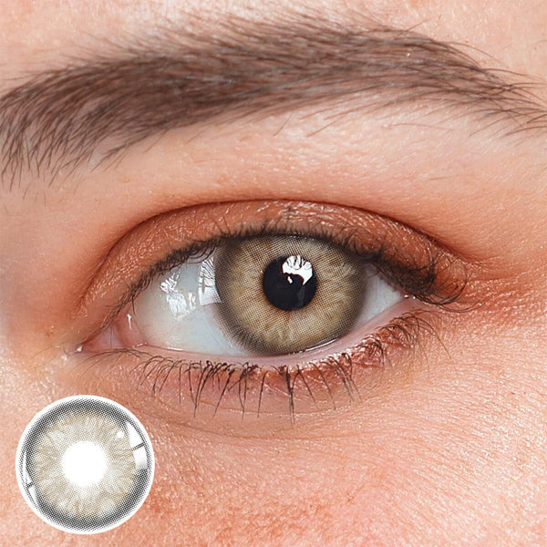 Paloma Jupiter Amber White Yearly Contact Lenses