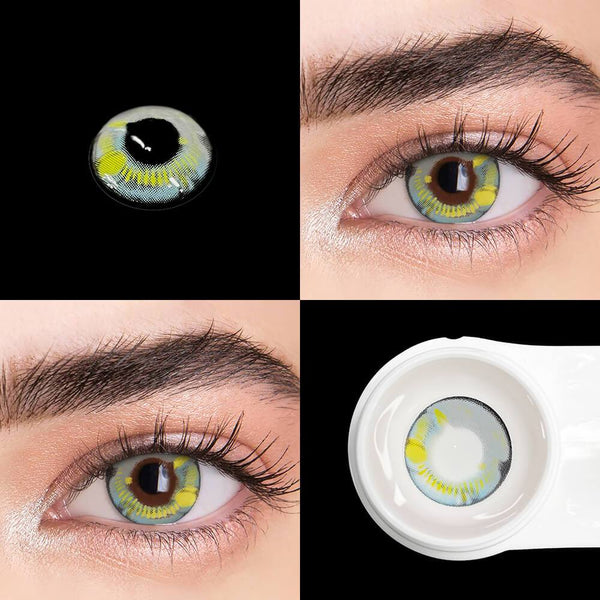 [US Warehouse] Anime Green Cosplay Contact Lenses | 1 Year