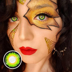 Green Werewolf Cosplay Contact Lenses | 1 Year