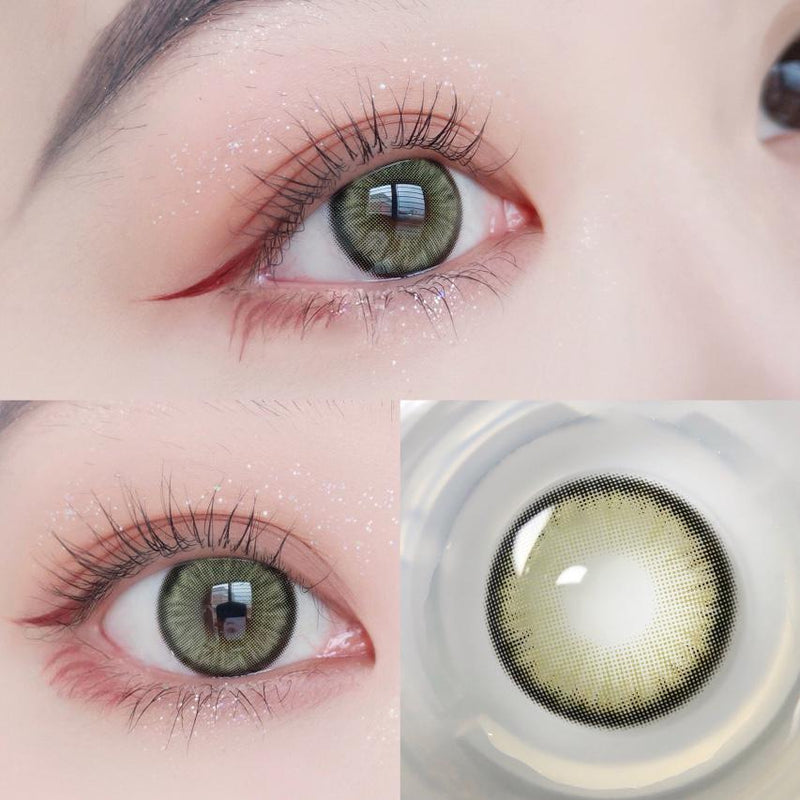 [US Warehouse] Mirage Green Contact Lenses | 1 Year