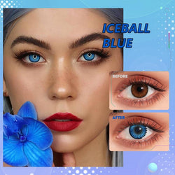 Iceball blue Contact Lenses | 1 Year