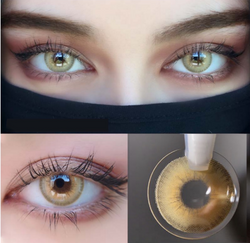 [New] LA GIRL Brown Contact Lenses | 1 Year