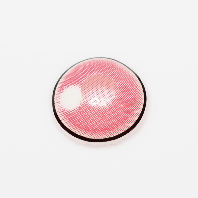 [US Warehouse] Cloud Rim Pink Cosplay Contact Lenses | 1 Year