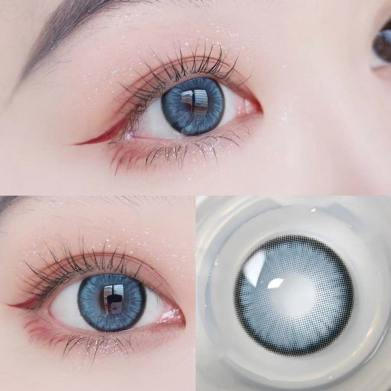 [New] Mirage blue Contact Lenses | 1 Year